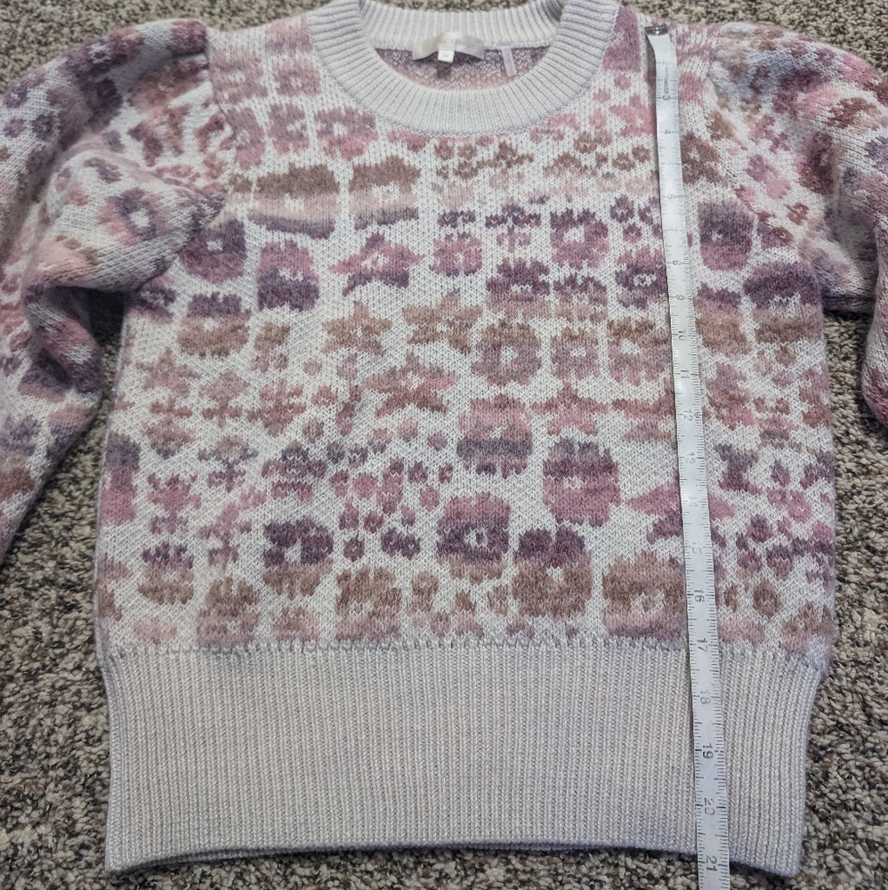 LoveShackFancy Kristen Pullover Sweater in Stardust Fantasy - Picture 12 of 14